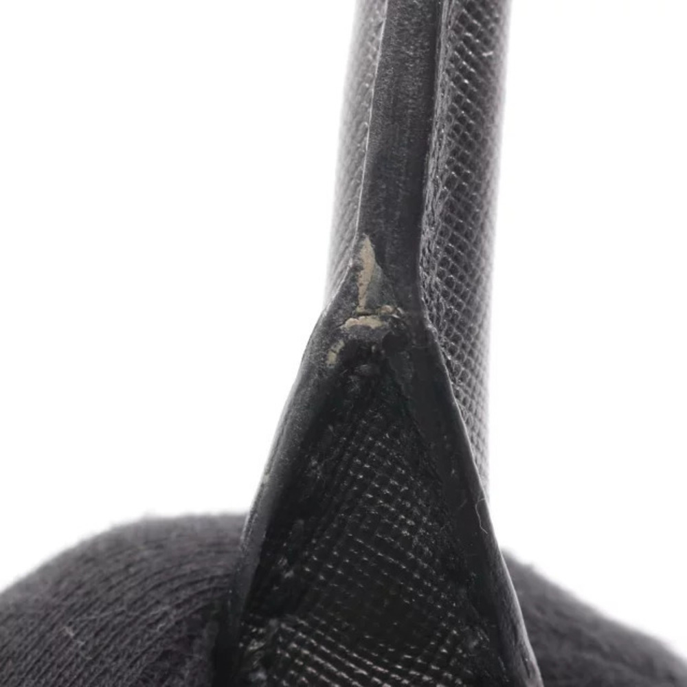 Prada VIAGGIO Leather Boston Bag Black - Picture 7 of 10